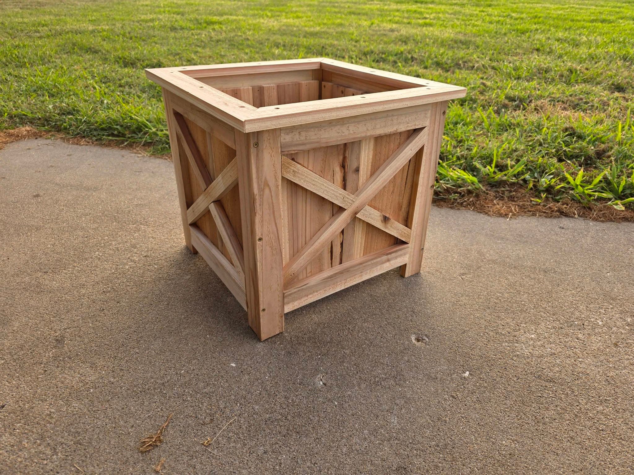Handcrafted Cedar Planter Box